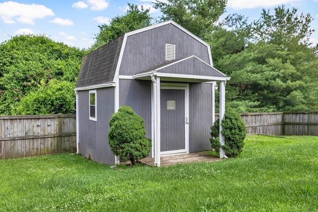 3299 Twelve Oaks Blvd, Clarksville, TN 37042 - view of outbuilding with a fenced backyard