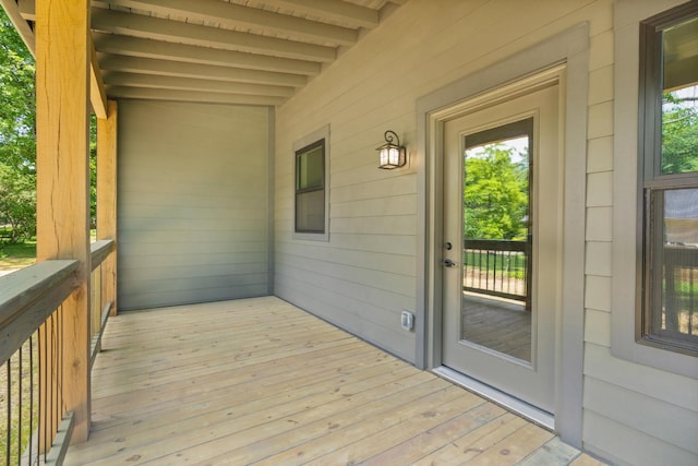 414 Ault Rd, Signal Mountain, TN 37377 - view of wooden terrace