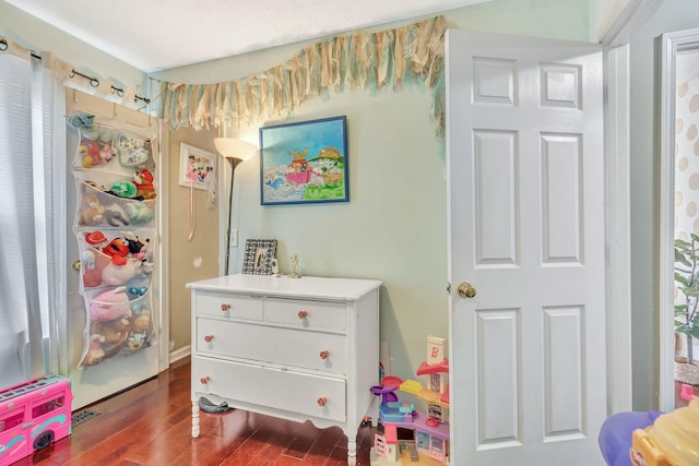 5601 Murphywood Xing, Antioch, TN 37013 - rec room with dark wood finished floors