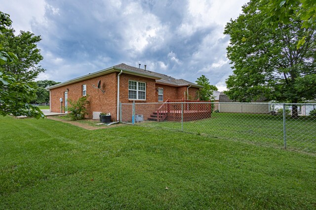 218 Susie Dr, Winchester, TN 37398 - rear view of property featuring brick siding