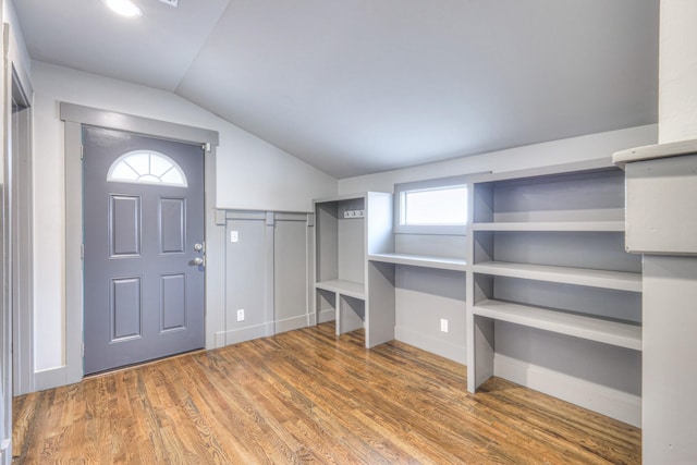 1205 Dr Db Todd Jr Blvd, Nashville, TN 37208 - foyer featuring lofted ceiling and wood finished floors