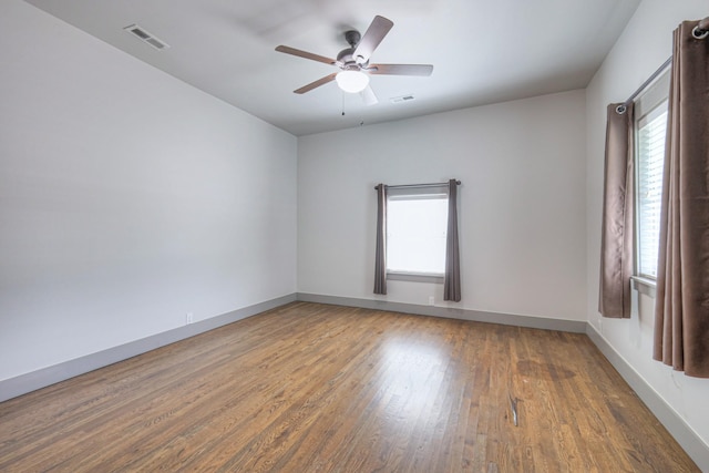 1205 Dr Db Todd Jr Blvd, Nashville, TN 37208 - spare room featuring wood finished floors and a ceiling fan