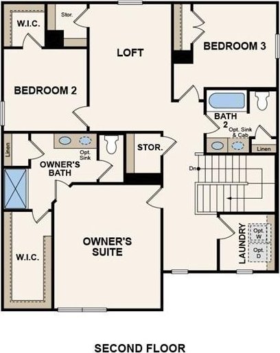 277 Subban Ct, Lebanon, TN 37087 - view of floor plan / room layout