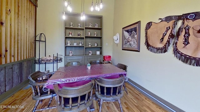 329 Wheeler Ln, Jamestown, TN 38556 - dining area with wood finished floors