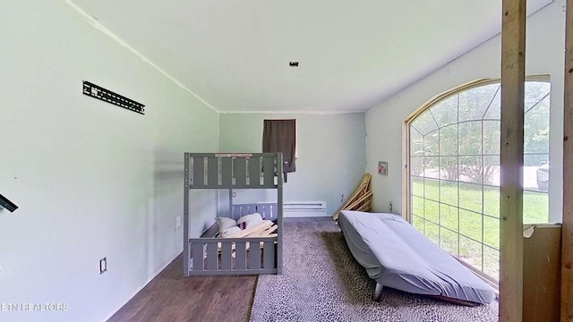 329 Wheeler Ln, Jamestown, TN 38556 - bedroom featuring wood finished floors and baseboard heating