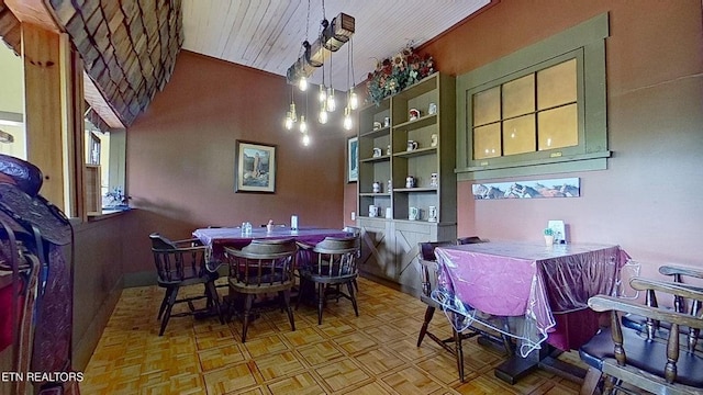 329 Wheeler Ln, Jamestown, TN 38556 - dining room with a high ceiling