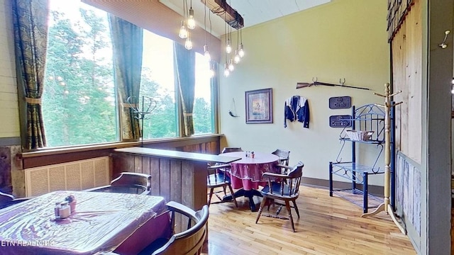 329 Wheeler Ln, Jamestown, TN 38556 - dining area featuring wood finished floors