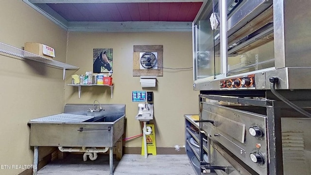 329 Wheeler Ln, Jamestown, TN 38556 - office with wood finished floors