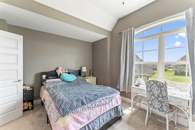 1446 Millstone Creek Rd, Lascassas, TN 37085 - bedroom featuring carpet flooring and lofted ceiling