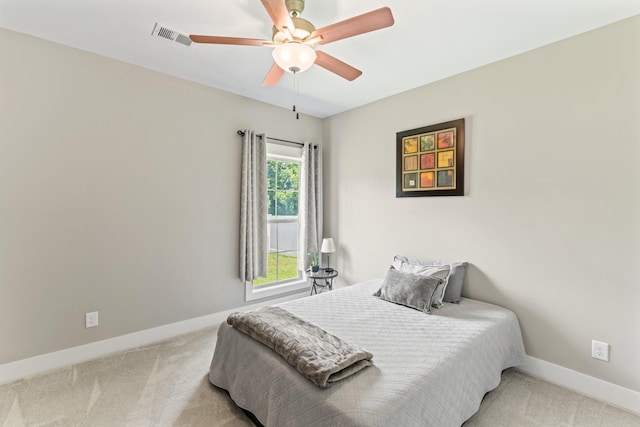 1446 Millstone Creek Rd, Lascassas, TN 37085 - bedroom featuring carpet and ceiling fan