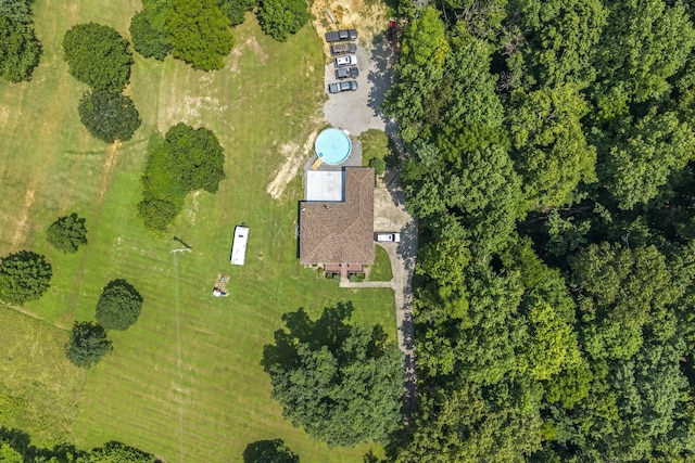 1134 Pee Dee Branch Rd, Cottontown, TN 37048 - aerial view of property and surrounding area