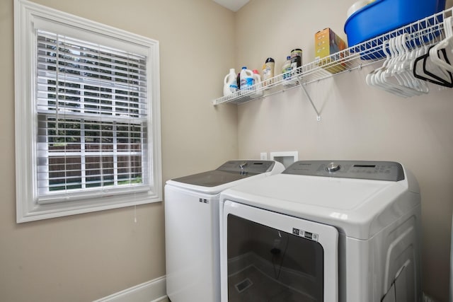 511 Derby Downs, Lebanon, TN 37087 - washroom featuring washer and dryer and baseboards