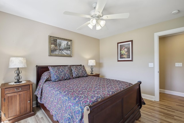 511 Derby Downs, Lebanon, TN 37087 - bedroom featuring light wood-type flooring and a ceiling fan