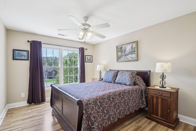 511 Derby Downs, Lebanon, TN 37087 - bedroom featuring light wood-style flooring and ceiling fan