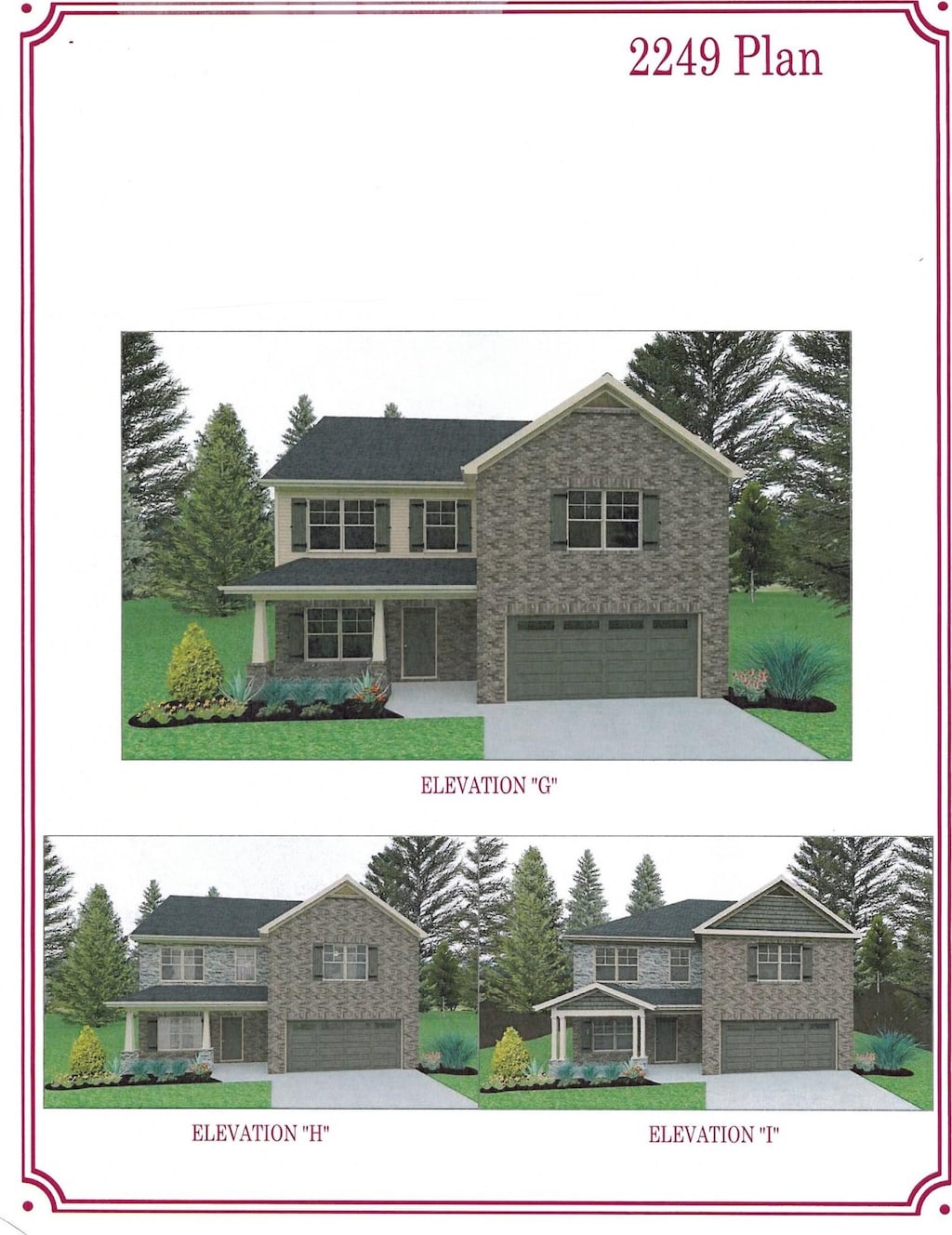 406 Wren Way, Spring Hill, TN 37174 - view of a document with multiple images