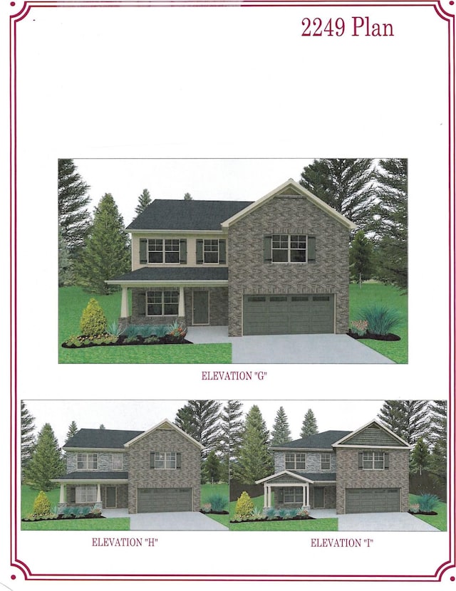 406 Wren Way, Spring Hill, TN 37174 - view of a document with multiple images