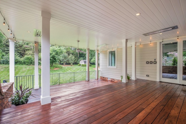 111 Hardingwoods Pl, Nashville, TN 37205 - deck with a yard