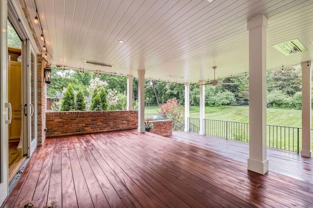 111 Hardingwoods Pl, Nashville, TN 37205 - deck with a lawn