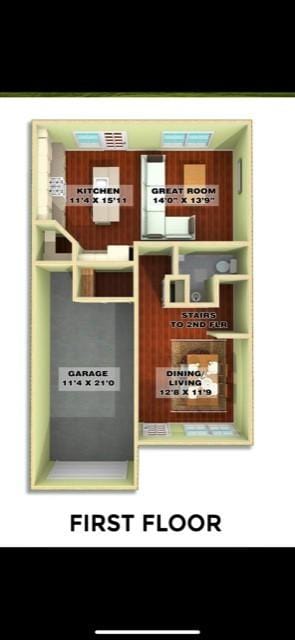 3319 Old Hickory Blvd Unit 17, Old Hickory, TN 37138 - view of property floor plan