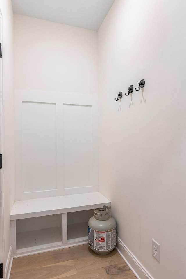 3319 Old Hickory Blvd Unit 17, Old Hickory, TN 37138 - mudroom with wood finished floors and baseboards
