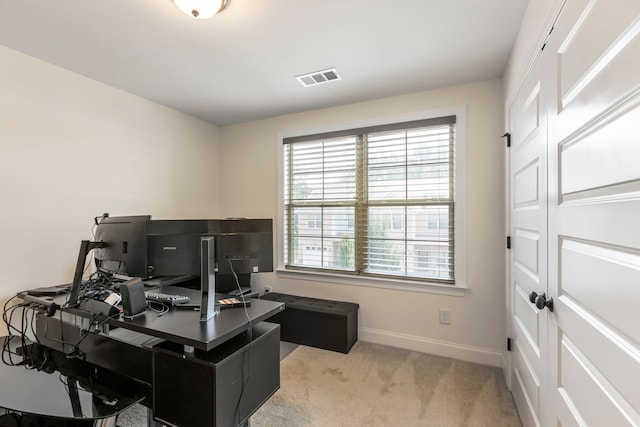 3319 Old Hickory Blvd Unit 17, Old Hickory, TN 37138 - home office featuring baseboards and light carpet
