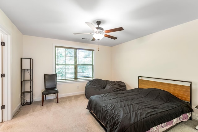 3319 Old Hickory Blvd Unit 17, Old Hickory, TN 37138 - bedroom featuring light carpet and a ceiling fan