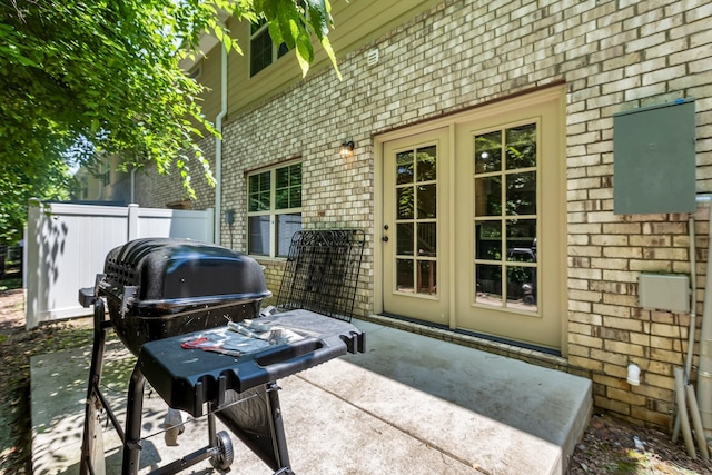 3319 Old Hickory Blvd Unit 17, Old Hickory, TN 37138 - view of patio with a grill