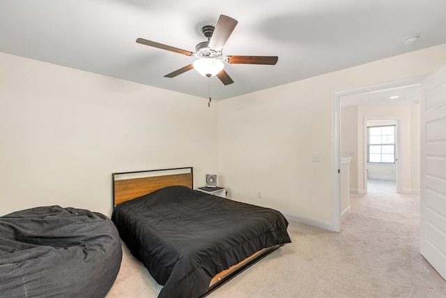 3319 Old Hickory Blvd Unit 17, Old Hickory, TN 37138 - bedroom featuring light colored carpet and ceiling fan