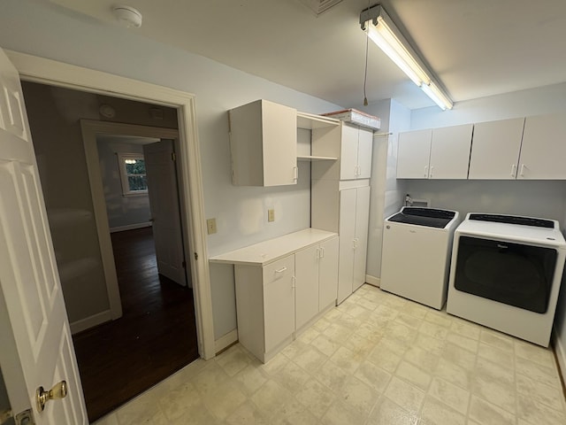 8827 Horton Hwy, College Grove, TN 37046 - laundry room with separate washer and dryer and cabinet space