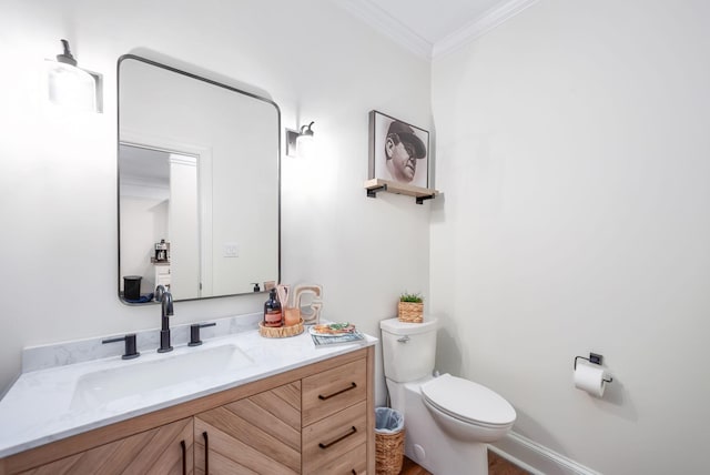 723 Alecia Page Cv, Humboldt, TN 38343 - bathroom with ornamental molding and vanity