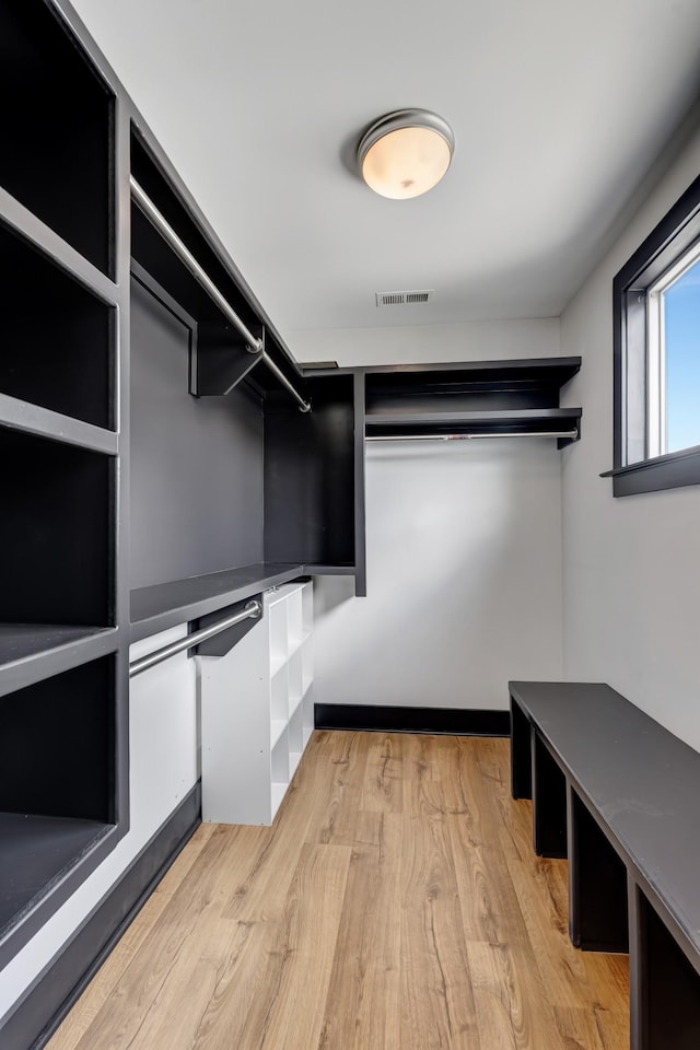 2136 Buena Vista Pike Unit B, Nashville, TN 37218 - walk in closet with light wood-style flooring