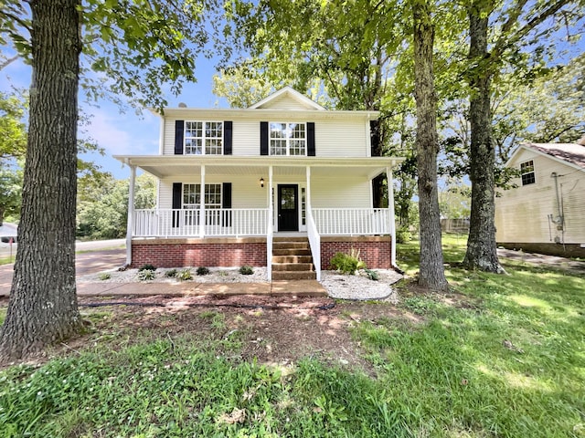 7203 Chester Rd, Fairview, TN 37062 - view of front of home featuring covered porch
