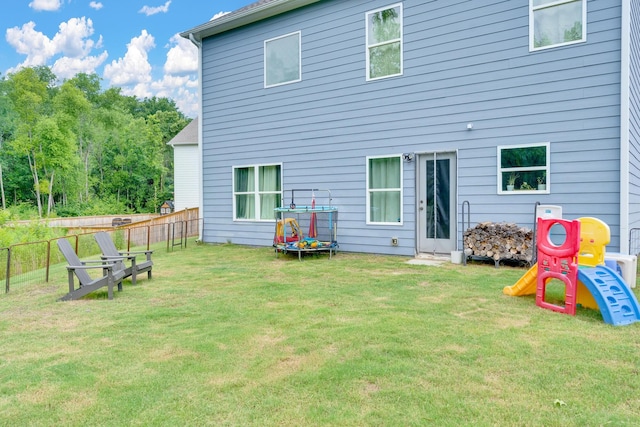 5 Oak Ridge Ct NE, Rome, GA 30165 - rear view of property featuring a fenced backyard