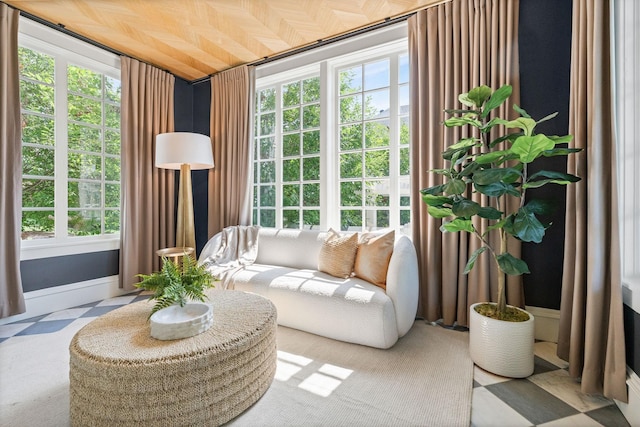 1504 Sweetbriar Ave, Nashville, TN 37212 - sunroom / solarium with french doors and tile patterned floors