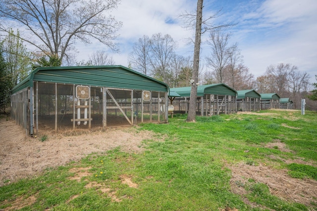 264 Firetower Rd, Dickson, TN 37055 - view of yard with exterior structure and an outdoor structure
