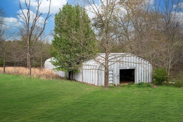 264 Firetower Rd, Dickson, TN 37055 - view of green lawn featuring an outbuilding