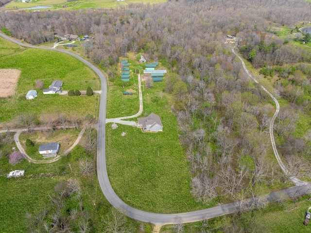 264 Firetower Rd, Dickson, TN 37055 - view of property location featuring a heavily wooded area