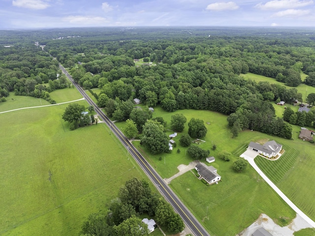 17930 Main St W, Huntingdon, TN 38344 - bird's eye view of a heavily wooded area