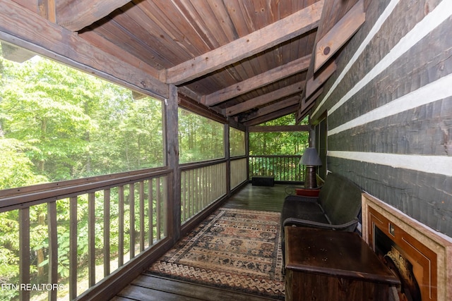 311 Domar Dr, Townsend, TN 37882 - view of sunroom / solarium
