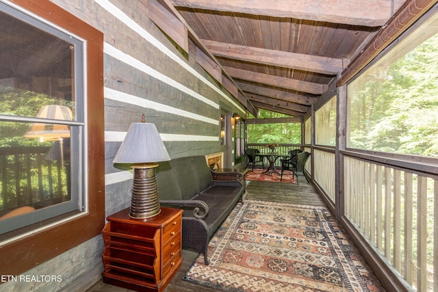 311 Domar Dr, Townsend, TN 37882 - sunroom / solarium with healthy amount of natural light and outdoor dining space