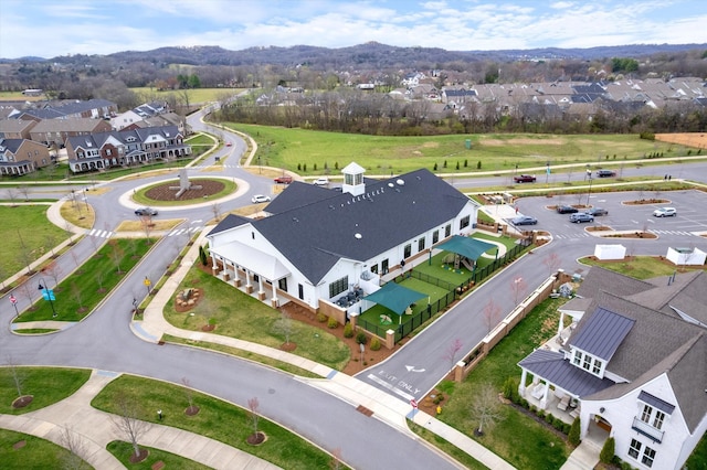 1081 Pebble Run Rd, Hendersonville, TN 37075 - aerial view of residential area