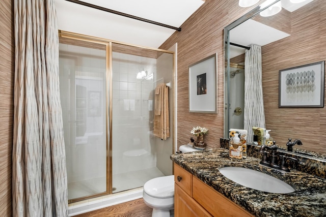 513 Barrington Dr, Franklin, TN 37067 - full bath with a stall shower and vanity