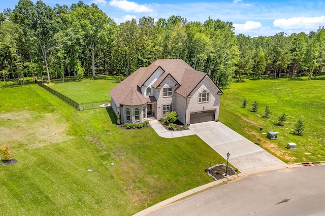 4049 Sadie Grace Way NW, Clarksville, TN 37042 - view of subject property with a forest