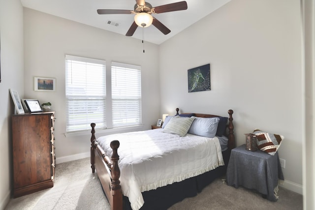 511 Oakvale Ln, Mount Juliet, TN 37122 - carpeted bedroom with baseboards and ceiling fan