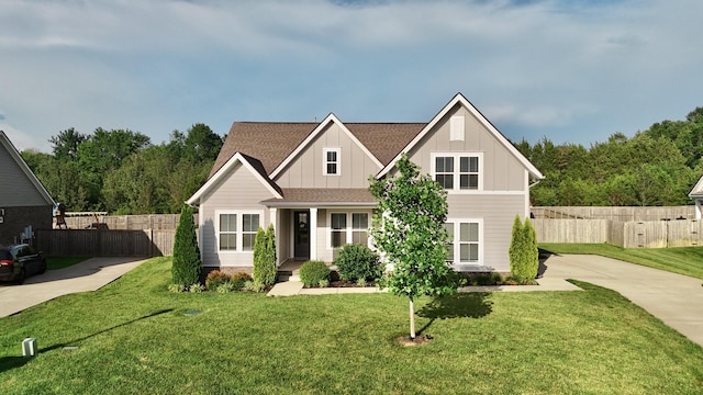 511 Oakvale Ln, Mount Juliet, TN 37122 - craftsman inspired home featuring board and batten siding and concrete driveway