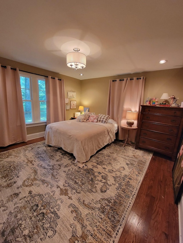 315 Gun Club Rd, Nashville, TN 37205 - bedroom with wood finished floors and recessed lighting