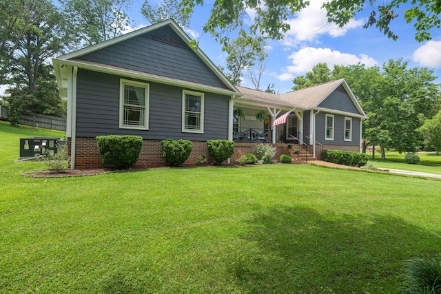 1400 Manor Rd, Columbia, TN 38401 - ranch-style house featuring covered porch and brick siding