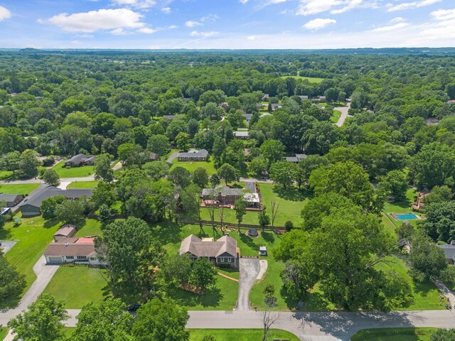 1400 Manor Rd, Columbia, TN 38401 - drone / aerial view of a heavily wooded area