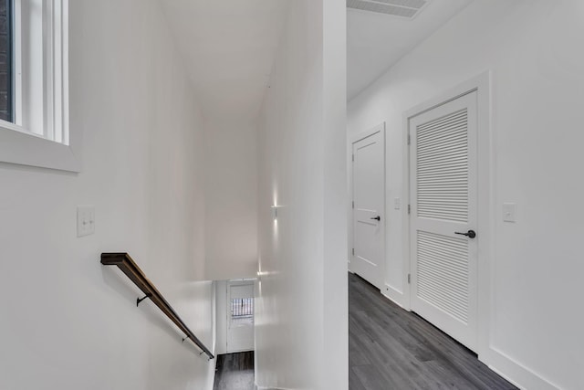 1320 5th Ave N Unit 4, Nashville, TN 37208 - staircase featuring wood finished floors and baseboards