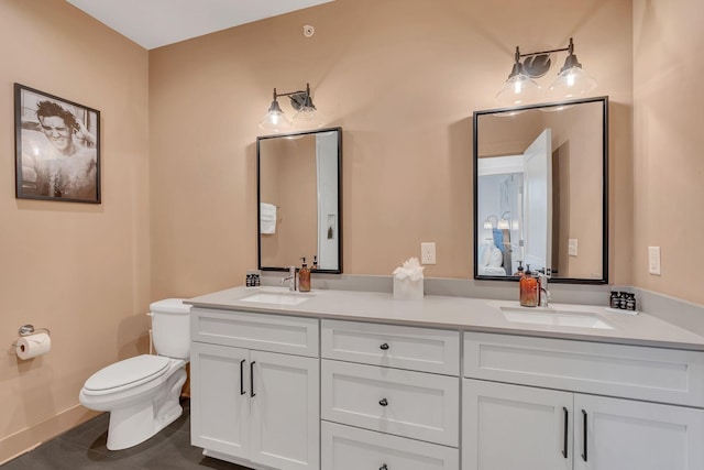 1320 5th Ave N Unit 4, Nashville, TN 37208 - bathroom featuring double vanity and tile patterned floors